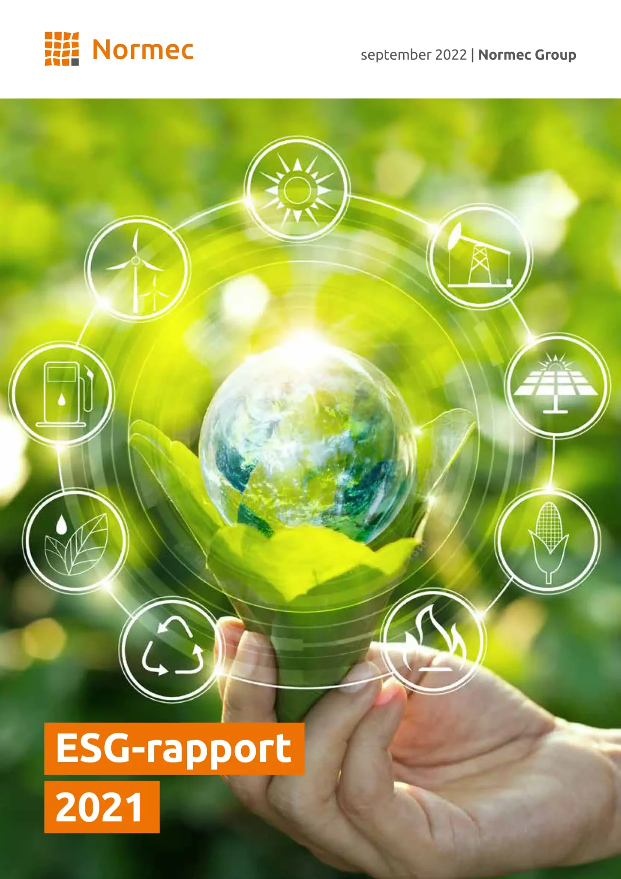 Vorderseite ESG-Bericht.